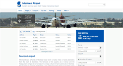 Desktop Screenshot of montrealairport.net